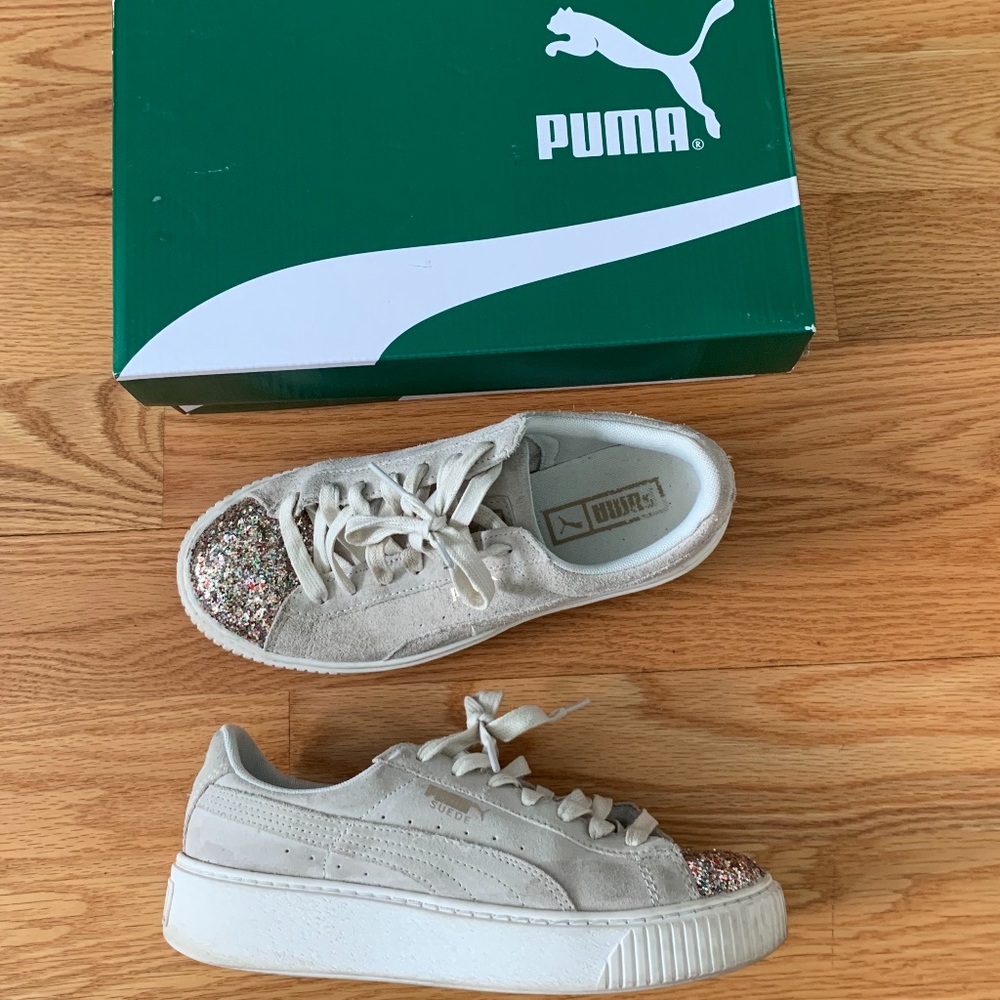 Puma Suede Platform Sneakers